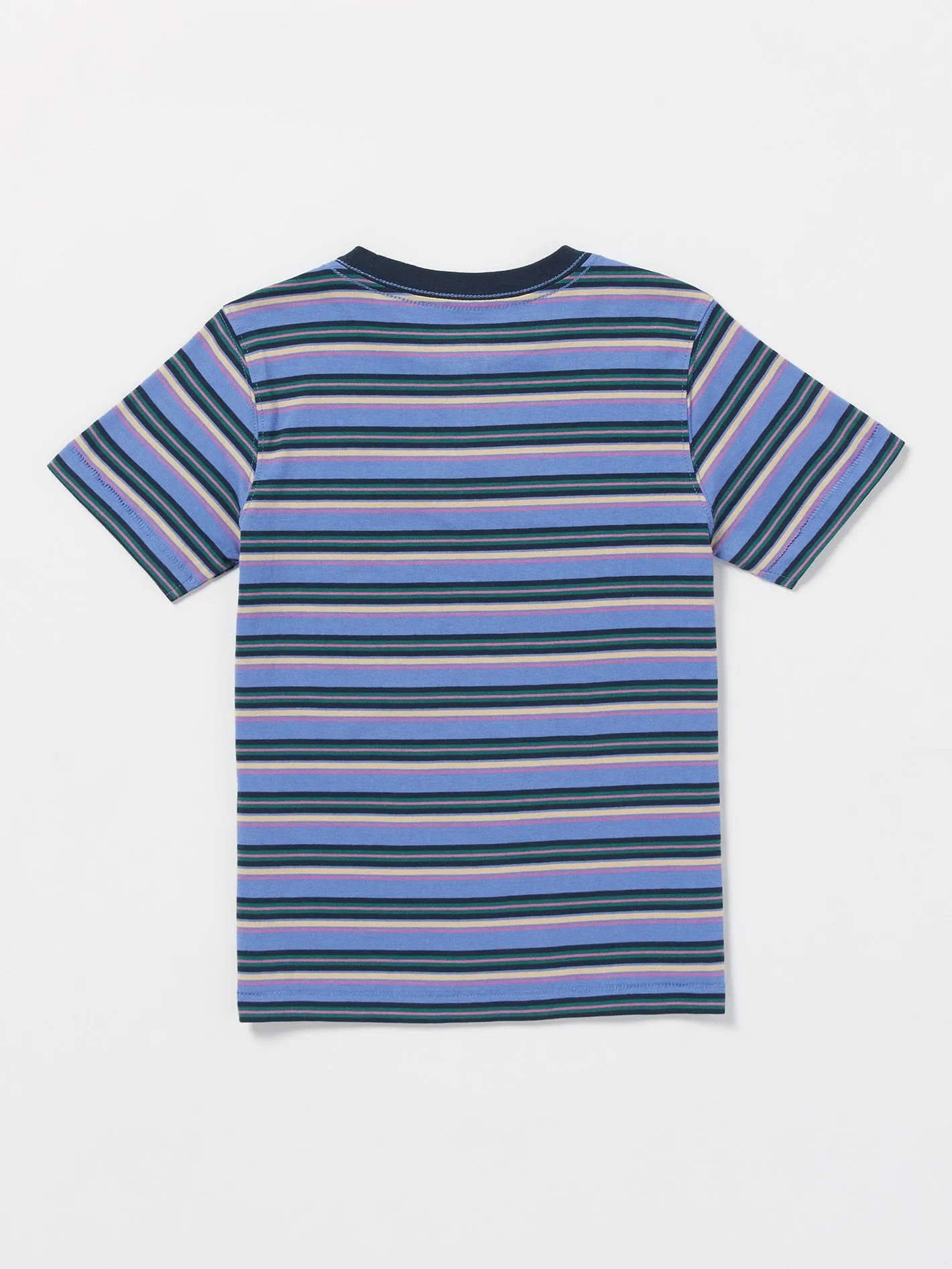 Little Boys Bright N Early Crew Short Sleeve Tee - Denim sold by Volcom product image thumbnail 2