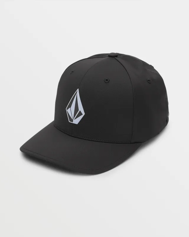 Stone Tech Flexfit Delta Hat - Black sold by Volcom