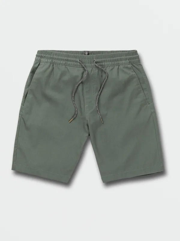 Frickin Elastic Waist Shorts - Dark Forest sold by Volcom