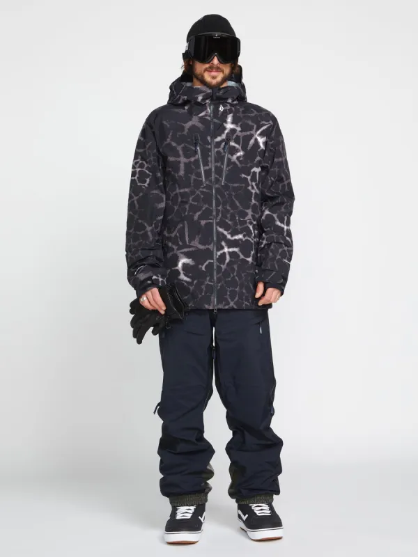 Mens Tds Infrared Infrared Gore-Tex Jacket - Black Giraffe (2022) sold by Volcom