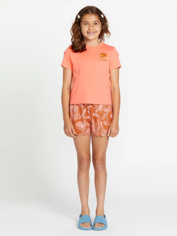 Girls Have A Clue Tee - Reef Pink sold by Volcom