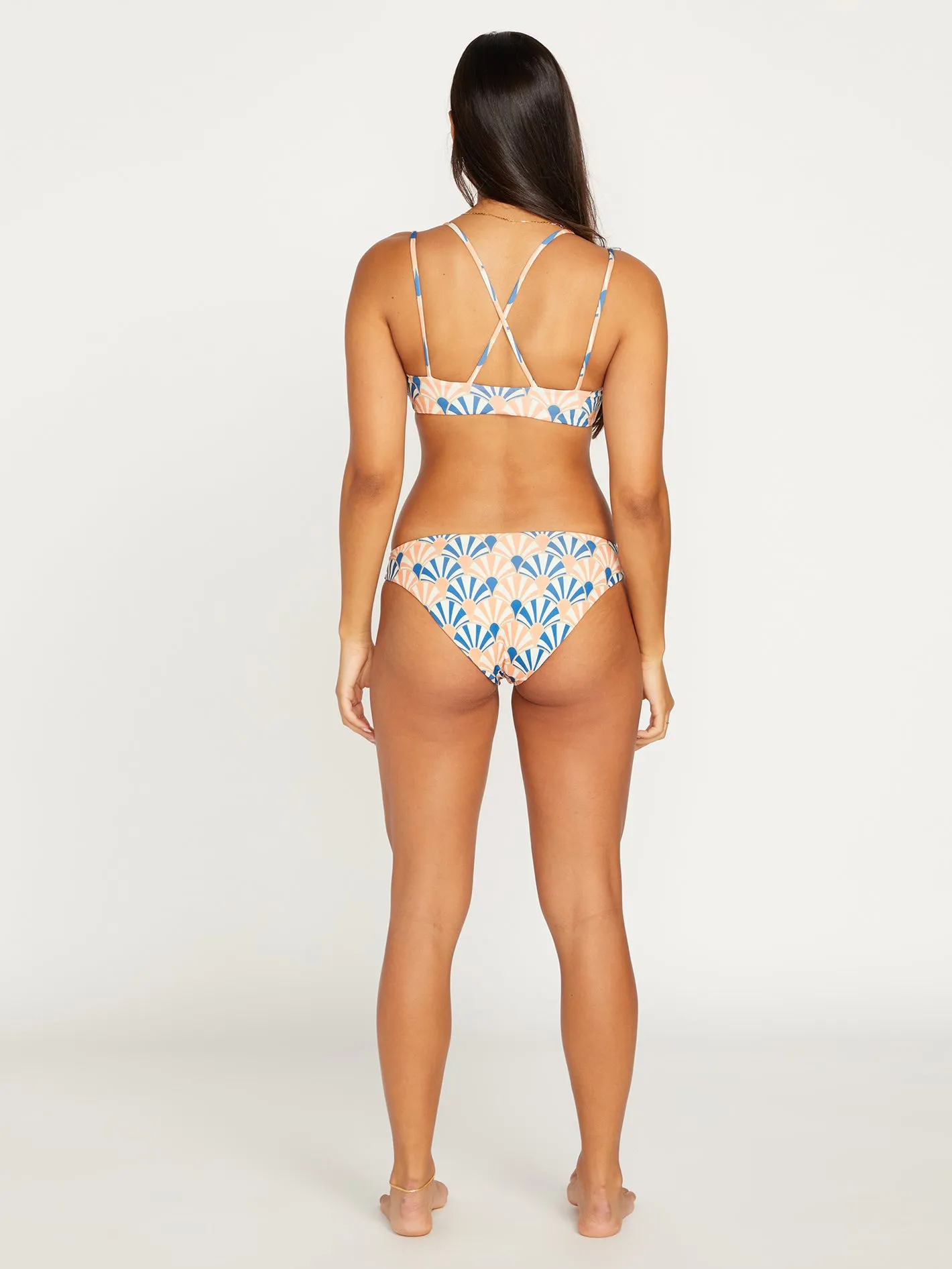 Shell Yeah V-Neck Bikini Top - Papaya sold by Volcom product image thumbnail 4