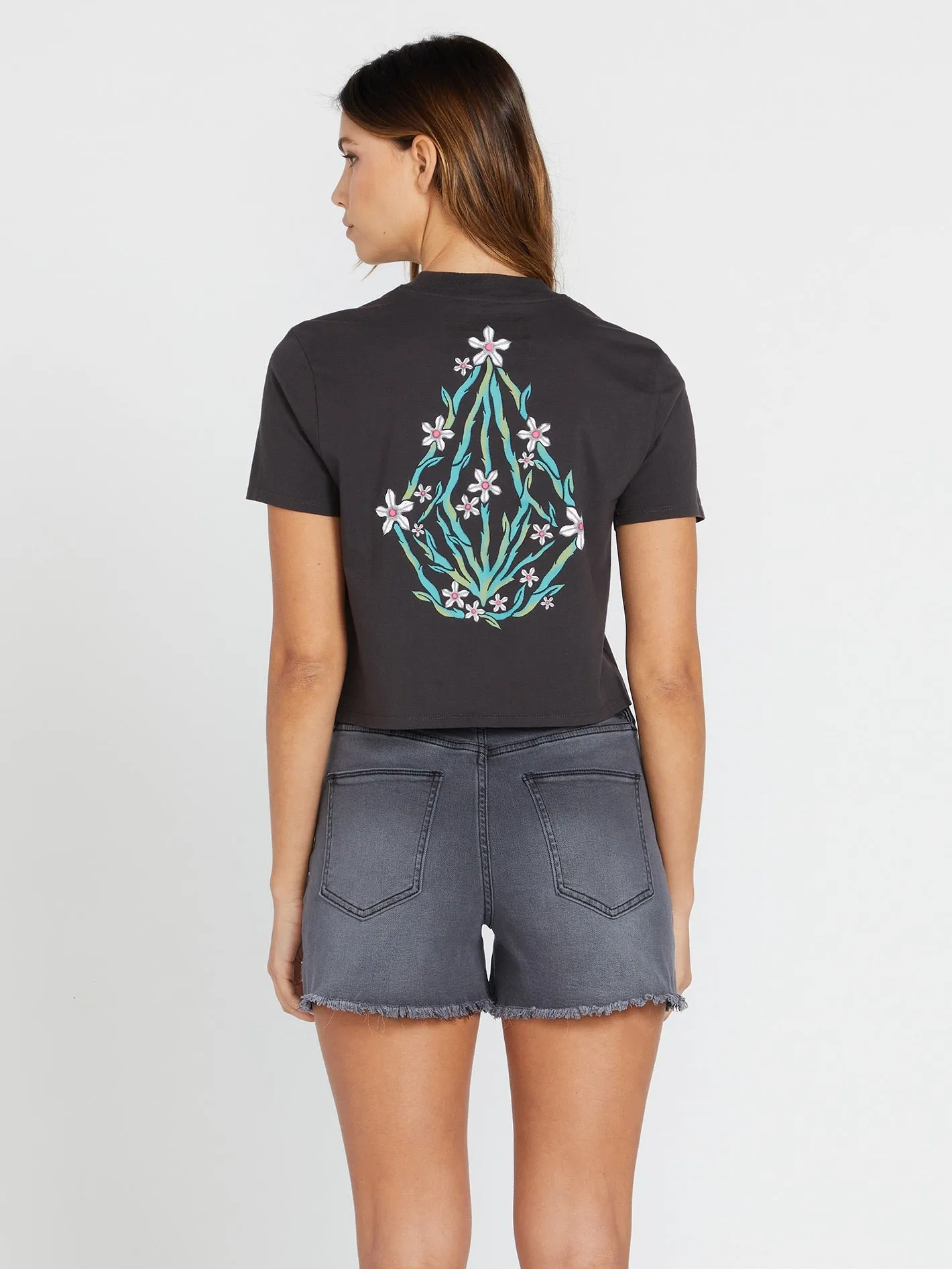 Pocket Dial Tee - Vintage Black sold by Volcom