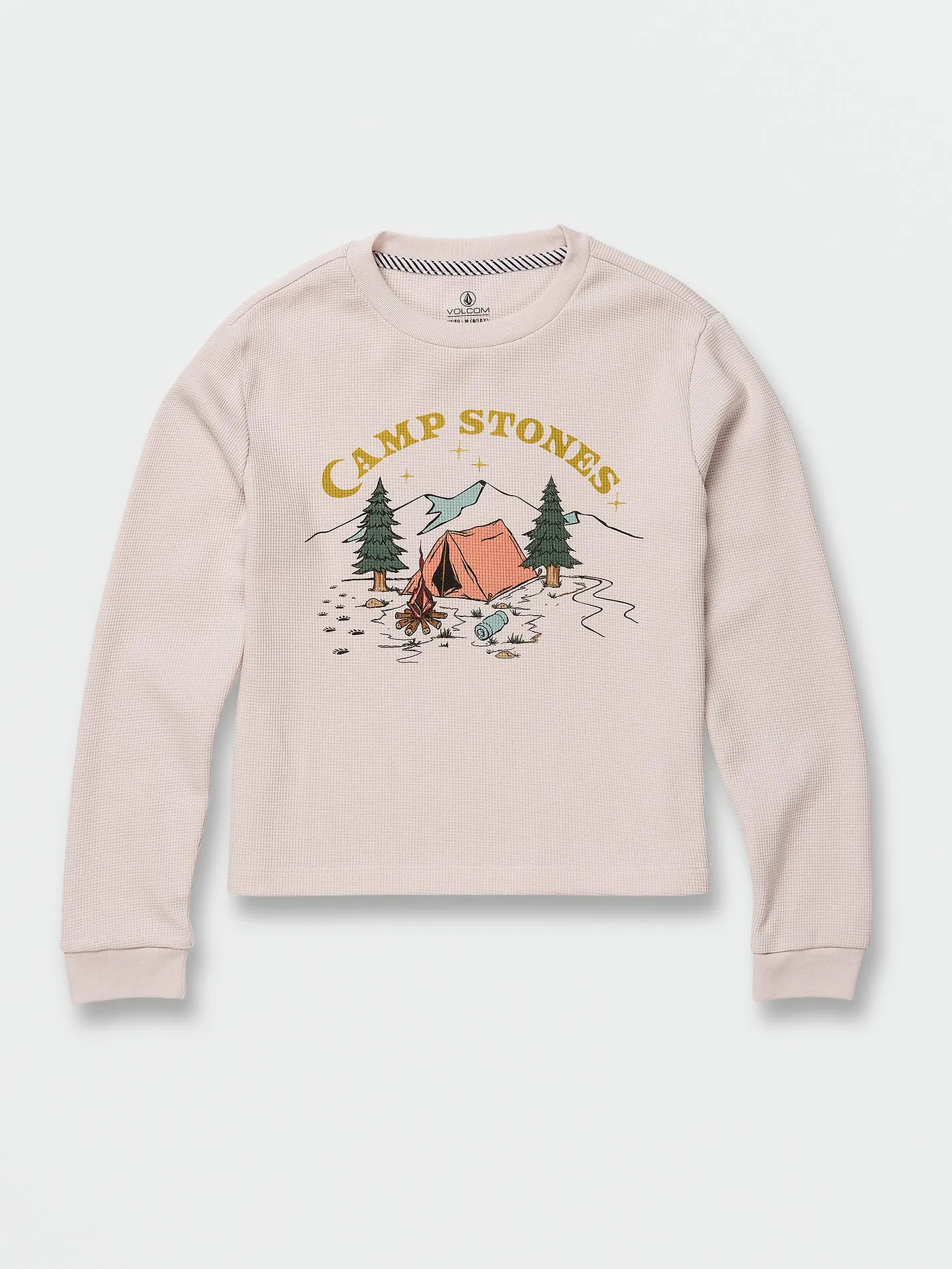 Girls Thermality Long Sleeve Tee - Ash sold by Volcom product image thumbnail 4