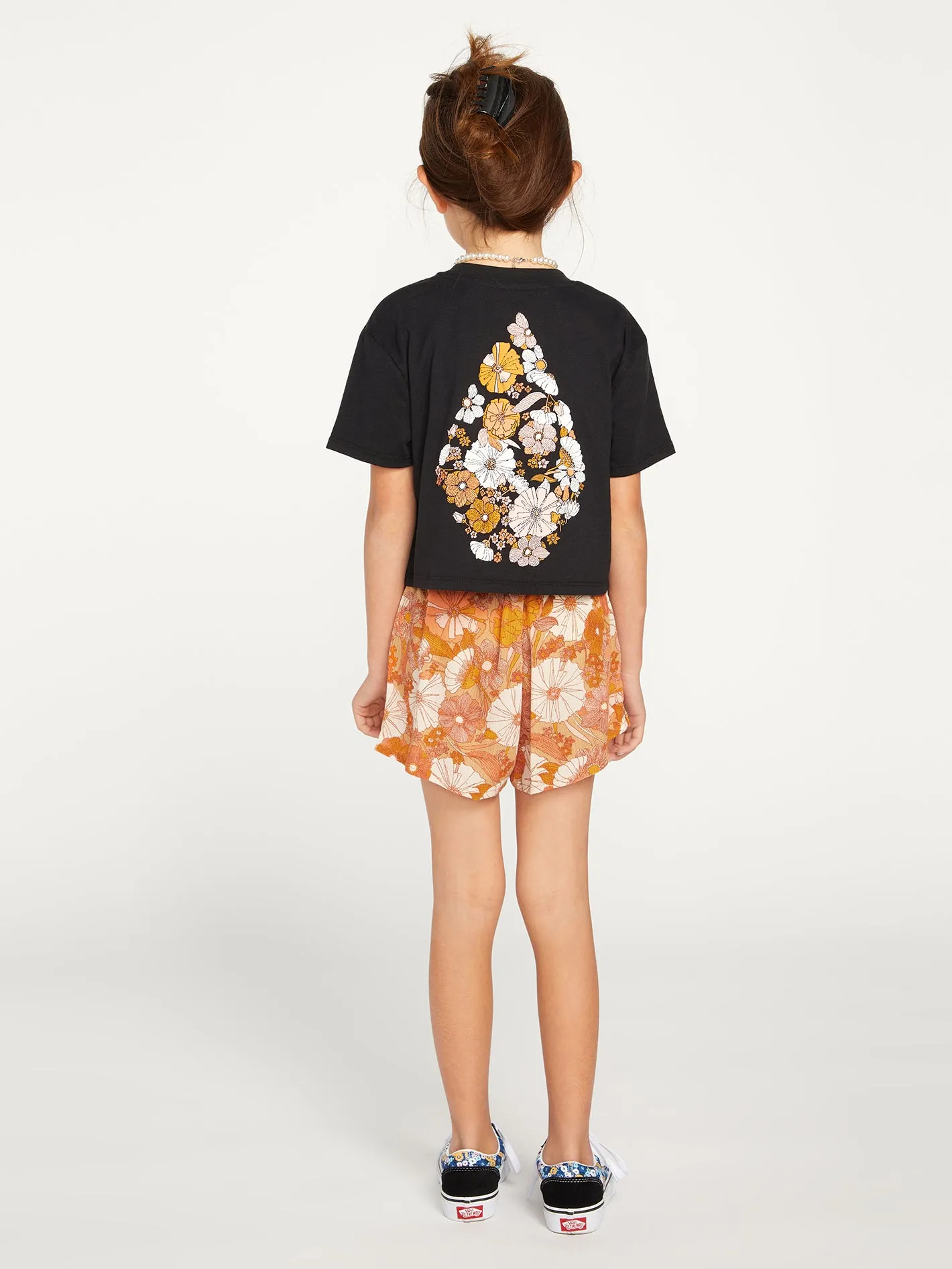 Girls Pocket Dial Tee - Black sold by Volcom product image thumbnail 2