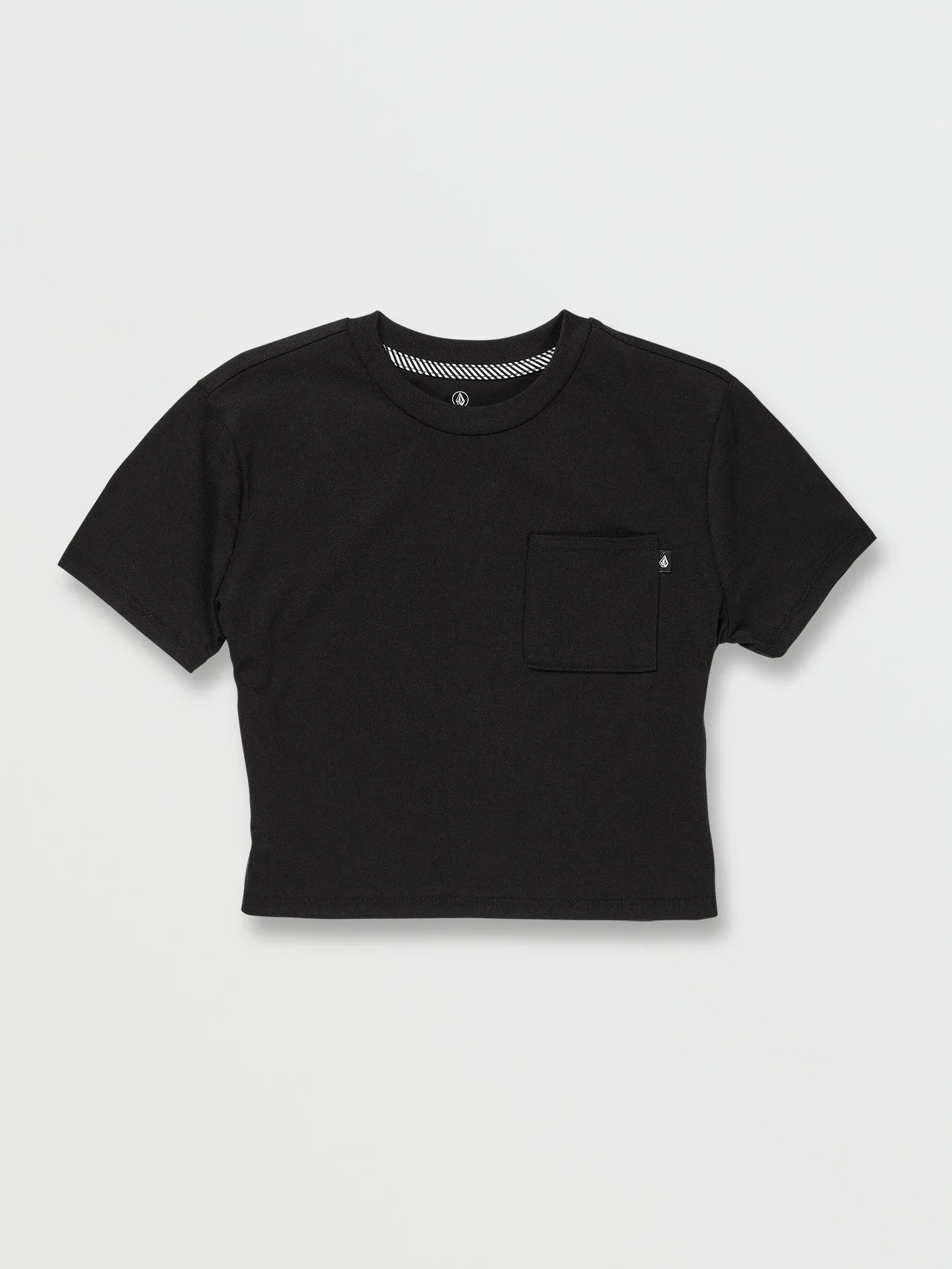 Girls Pocket Dial Tee - Black sold by Volcom product image thumbnail 3
