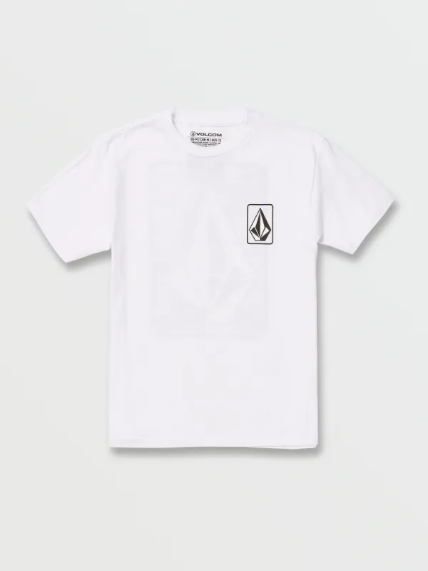 Big Boys Fullpipe Short Sleeve Tee - White sold by Volcom