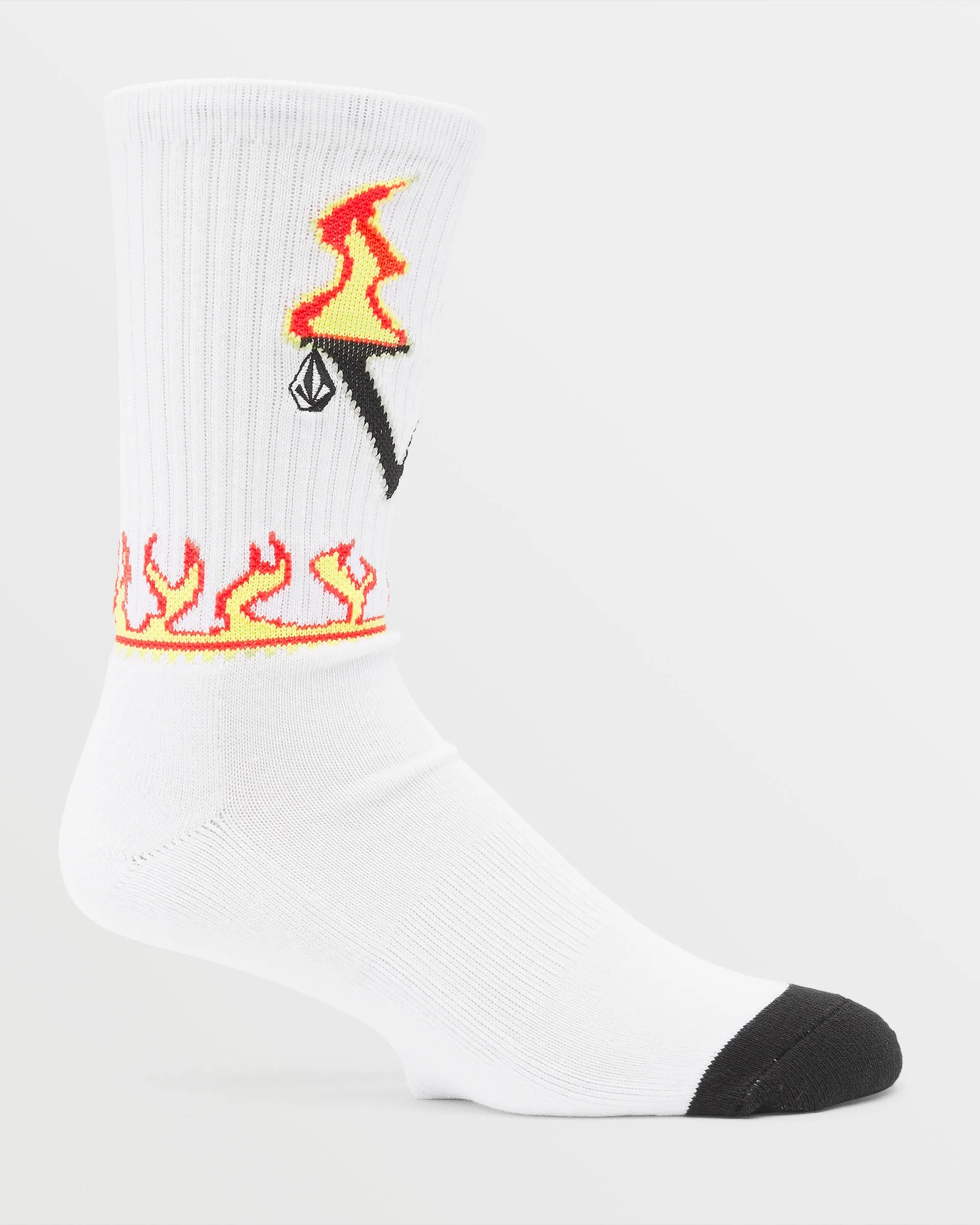 Fergadelic Socks - White sold by Volcom product image thumbnail 3