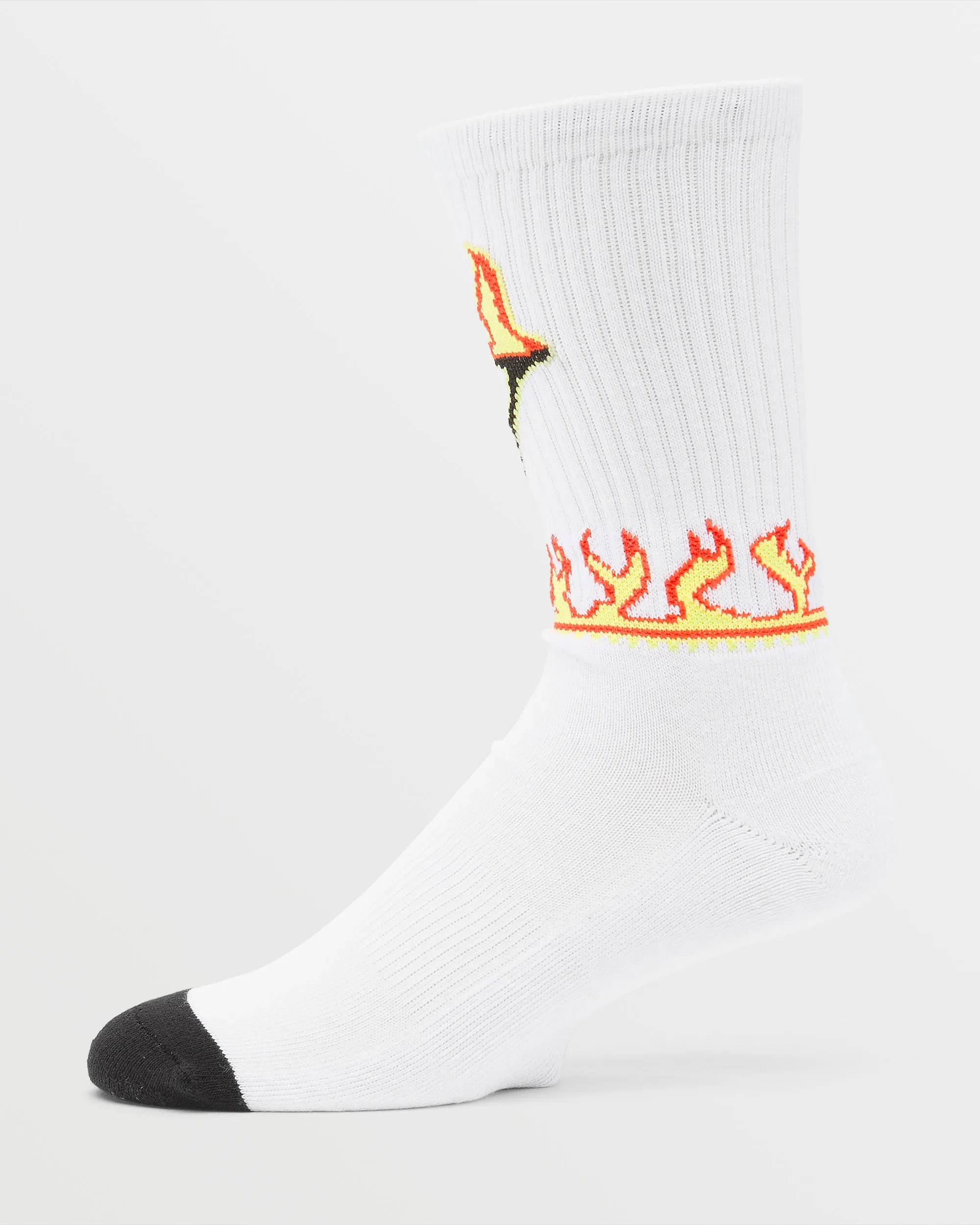 Fergadelic Socks - White sold by Volcom product image thumbnail 4