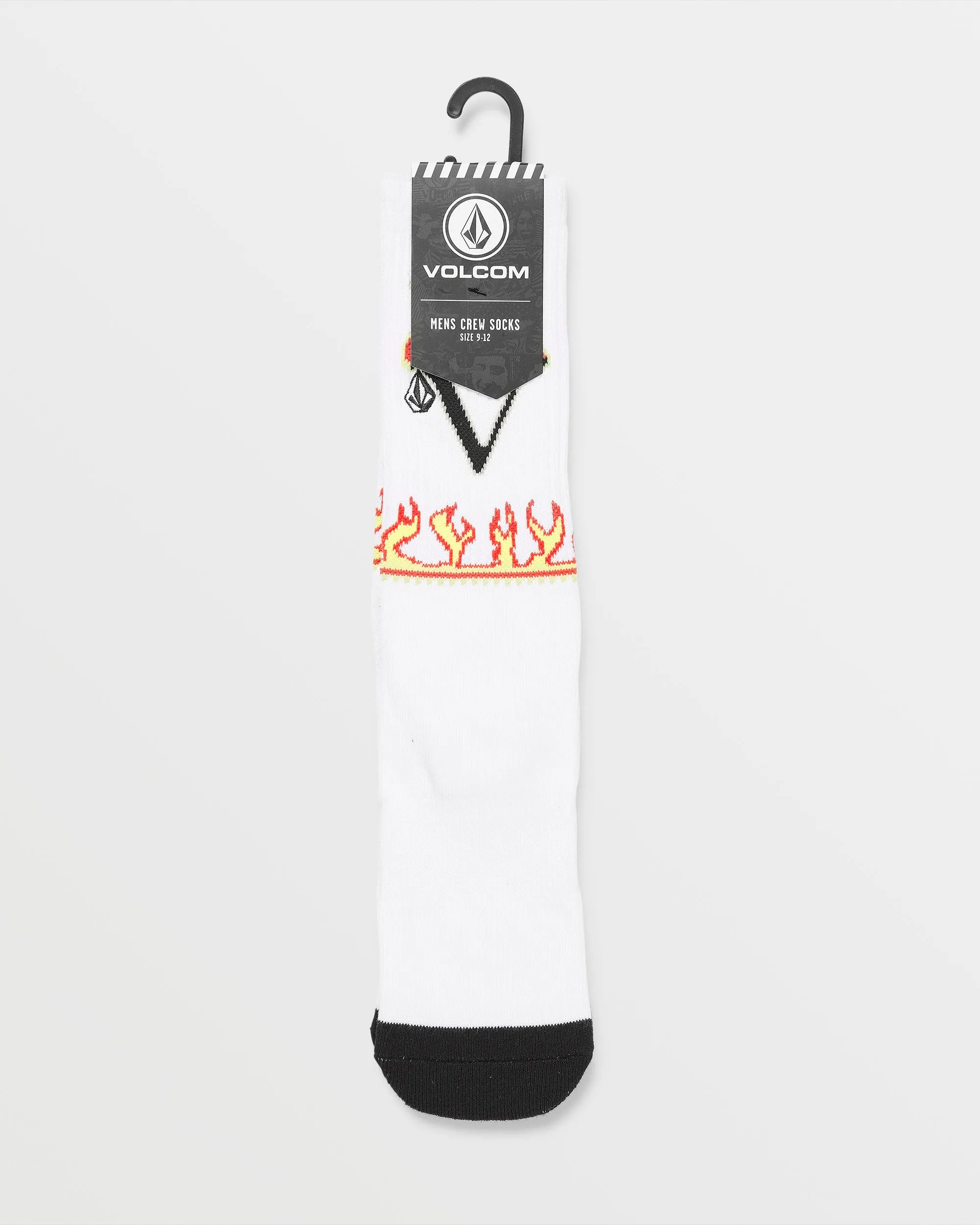 Fergadelic Socks - White sold by Volcom product image thumbnail 2