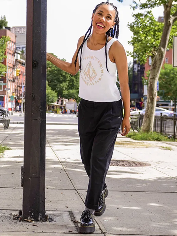 That One Baby Tank - White sold by Volcom