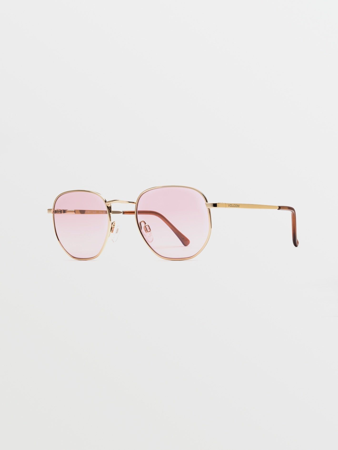 Happening Sunglasses - Gloss Gold/Pink sold by Volcom product image thumbnail 3