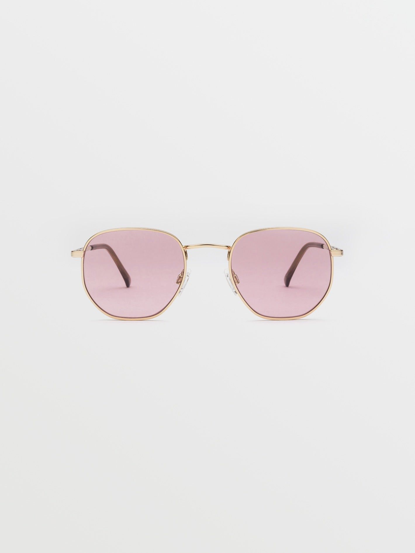 Happening Sunglasses - Gloss Gold/Pink sold by Volcom product image thumbnail 2