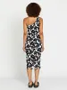 Coco Ho Assymetrical Dress - Black White sold by Volcom