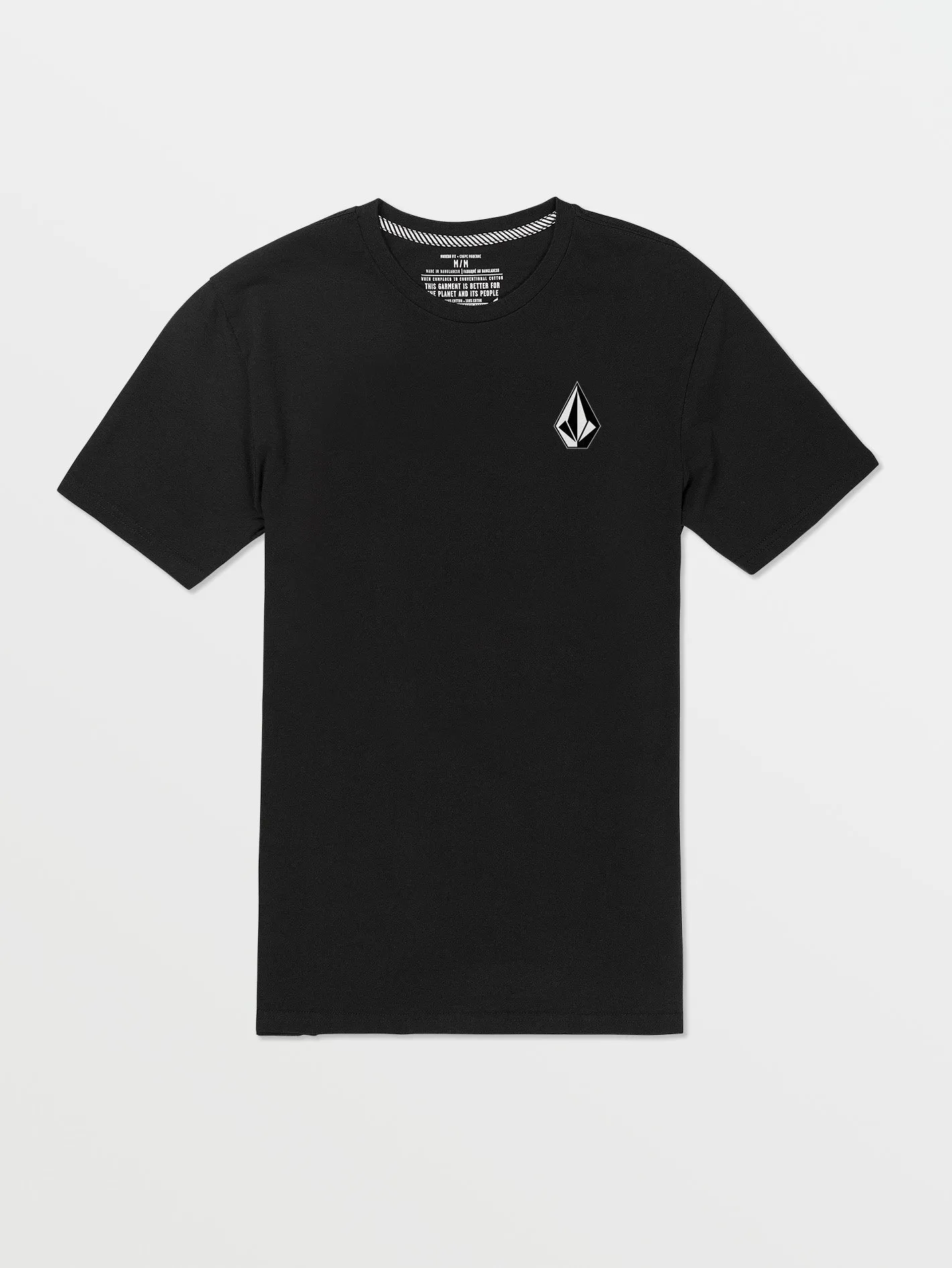 Iconic Stone Short Sleeve Tee - Black Combo sold by Volcom