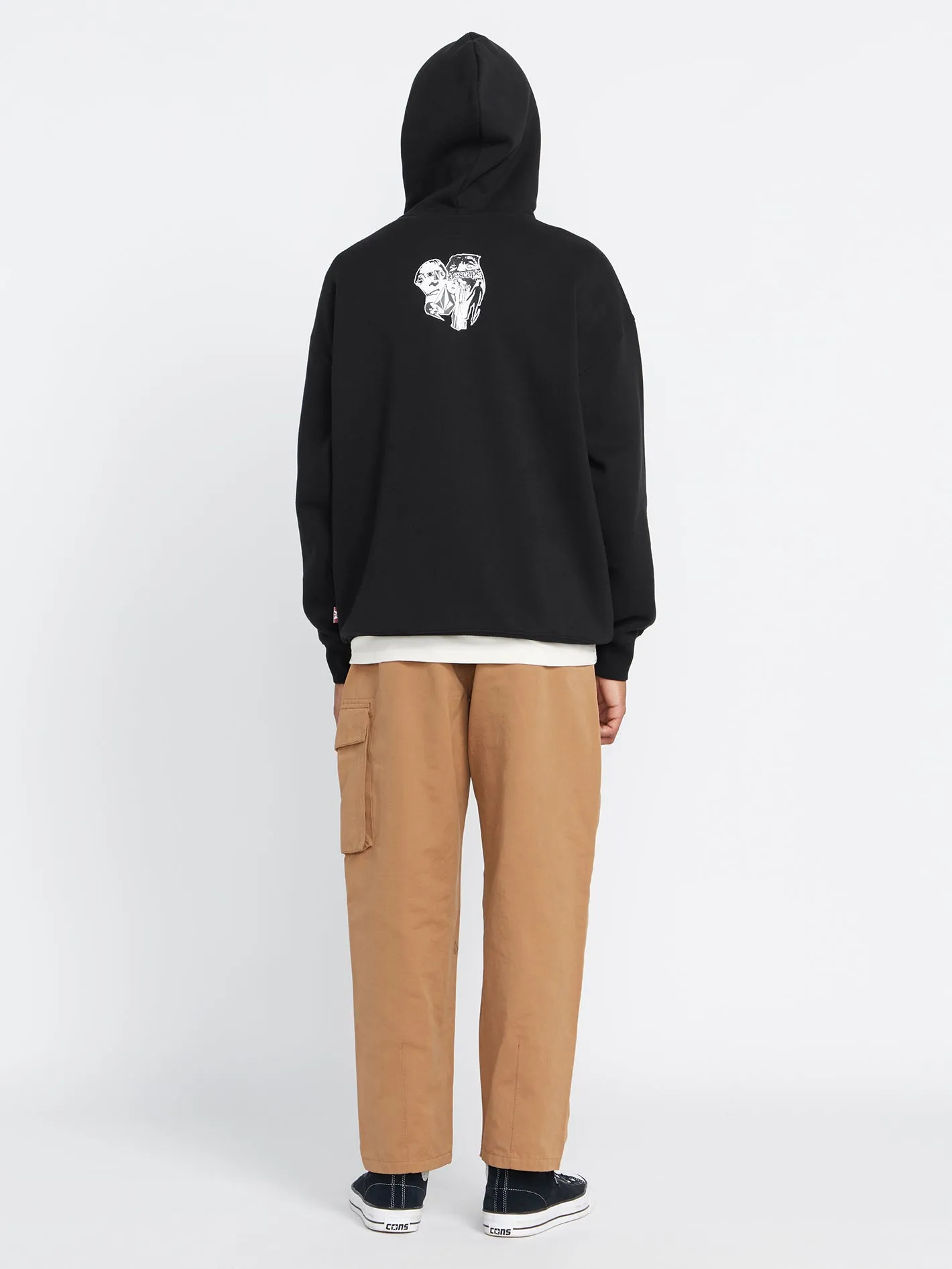 Tokyo True Arrows Hoodie - Black sold by Volcom product image thumbnail 4