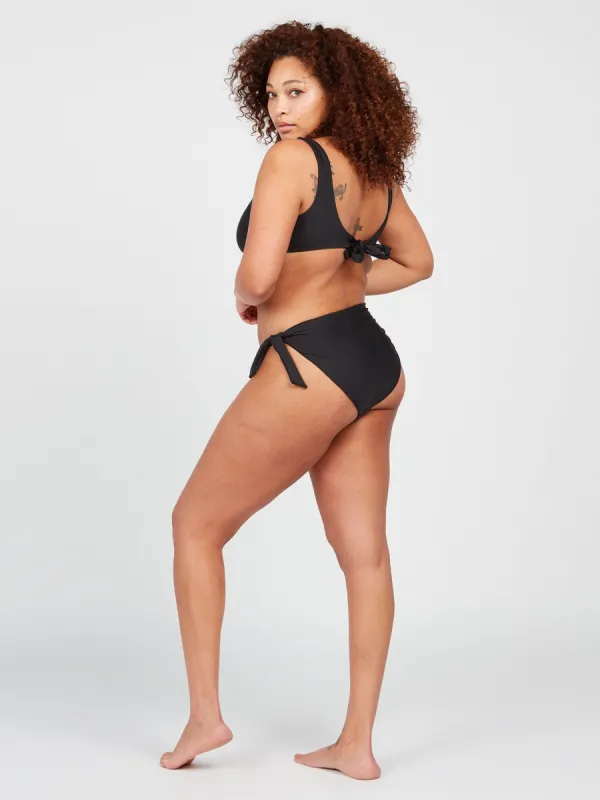 Simply Seamless Hipster Plus Size Bikini Bottom - Black sold by Volcom