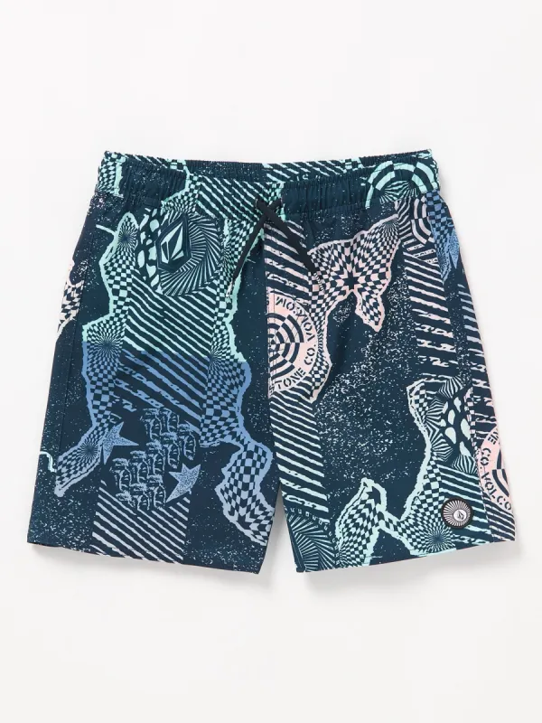 Big Boys Psychop Trunks - Stone Blue made by Volcom