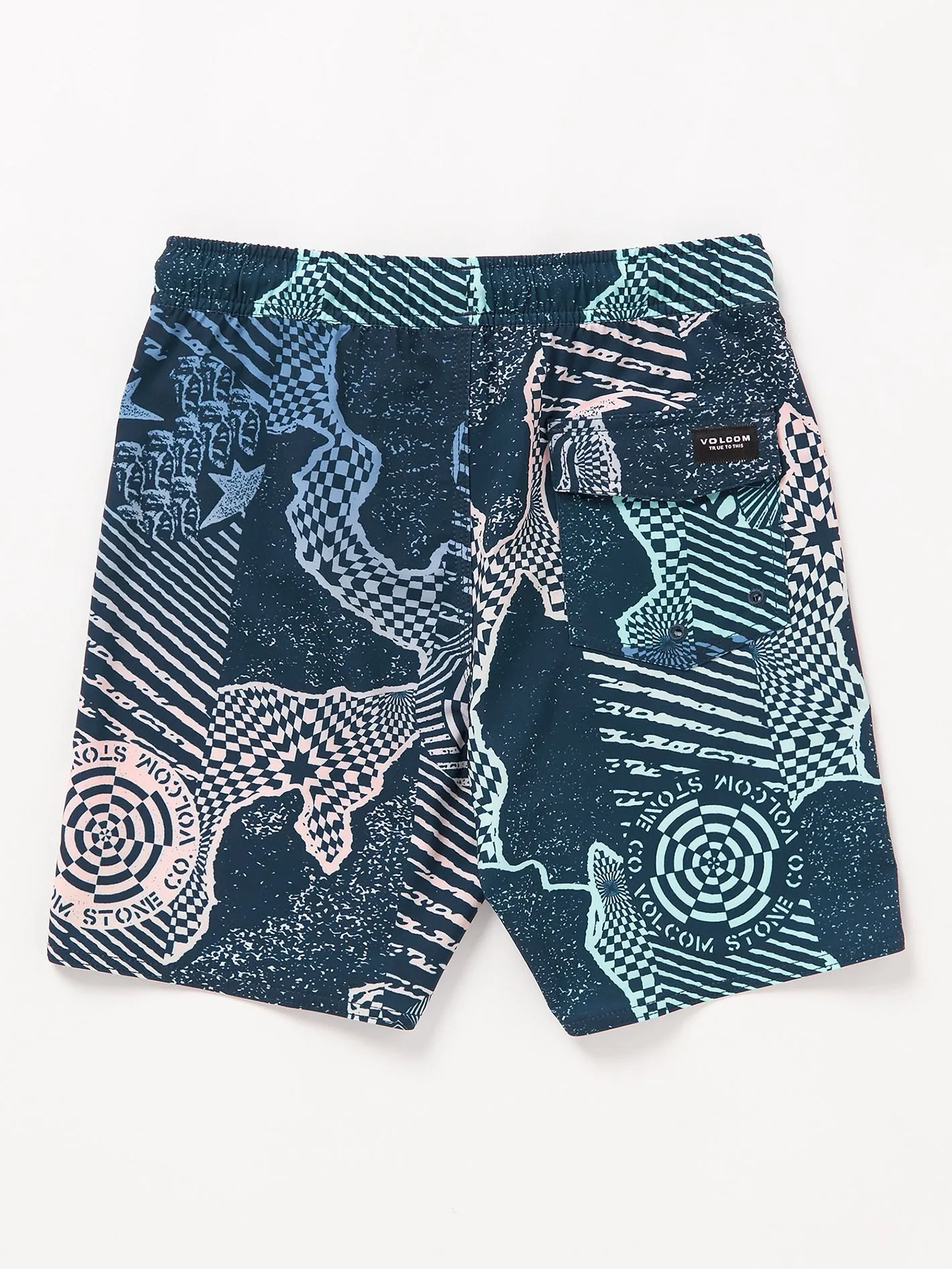 Big Boys Psychop Trunks - Stone Blue sold by Volcom product image thumbnail 2