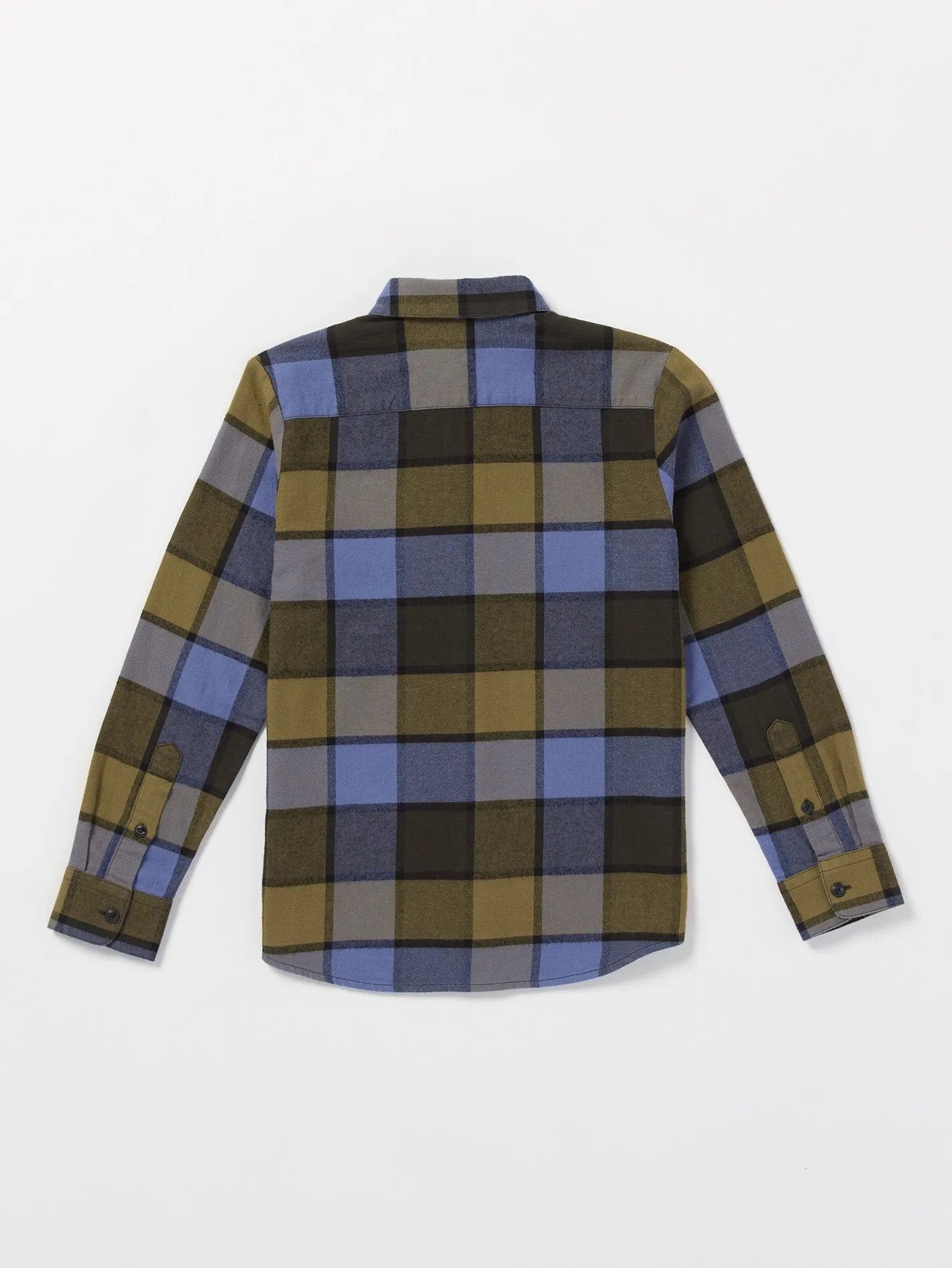 Big Boys Caden Plaid Flannel - Rinsed Black sold by Volcom product image thumbnail 2