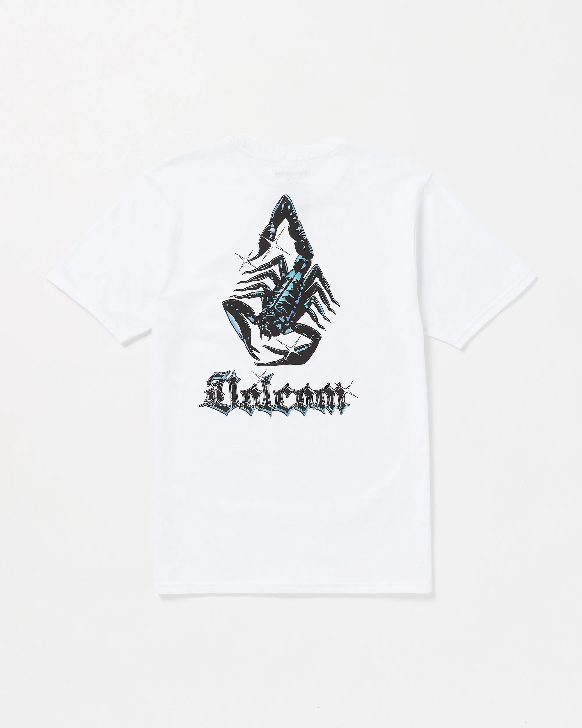 Blazing Venom Short Sleeve Tee - White sold by Volcom product image thumbnail 2