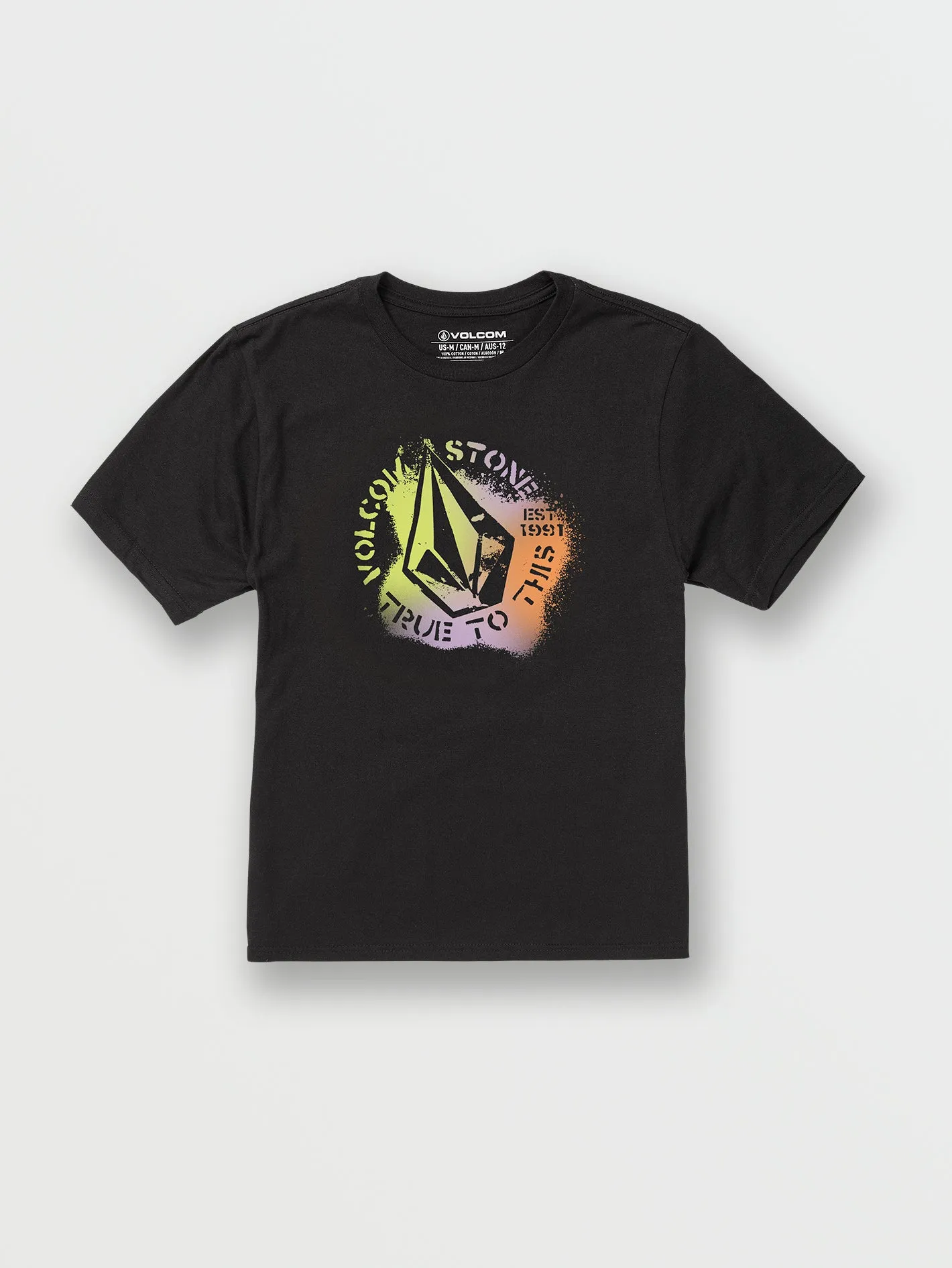 Little Boys Toy Short Sleeve Tee - Black sold by Volcom