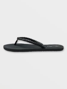 Forever Braided Sandal - Black Out sold by Volcom
