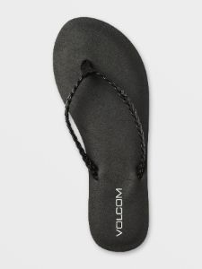 Forever Braided Sandal - Black Out sold by Volcom