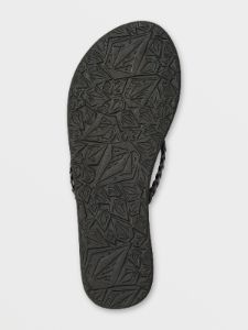 Forever Braided Sandal - Black Out sold by Volcom