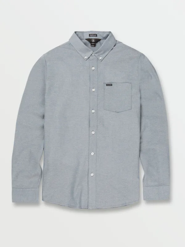Curwin Long Sleeve Shirt - Blue sold by Volcom