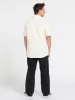 Hone Stone Woven Short Sleeve Shirt - Off White sold by Volcom