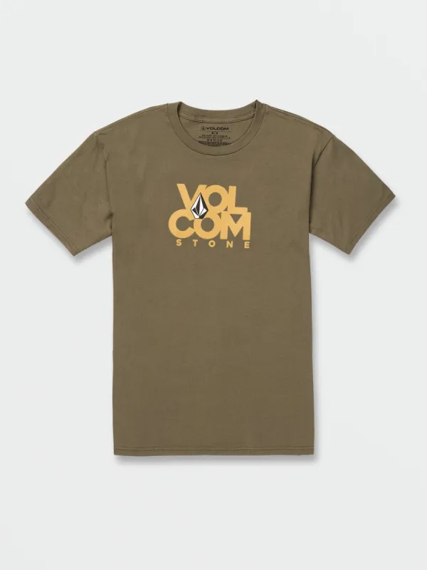 Clipstacker Short Sleeve Tee - Military sold by Volcom