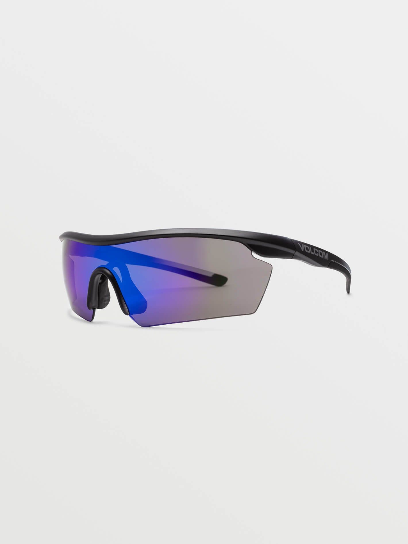 Download Sunglasses - Matte Black Clear Fade/Gray Blue Mirror sold by Volcom product image thumbnail 2