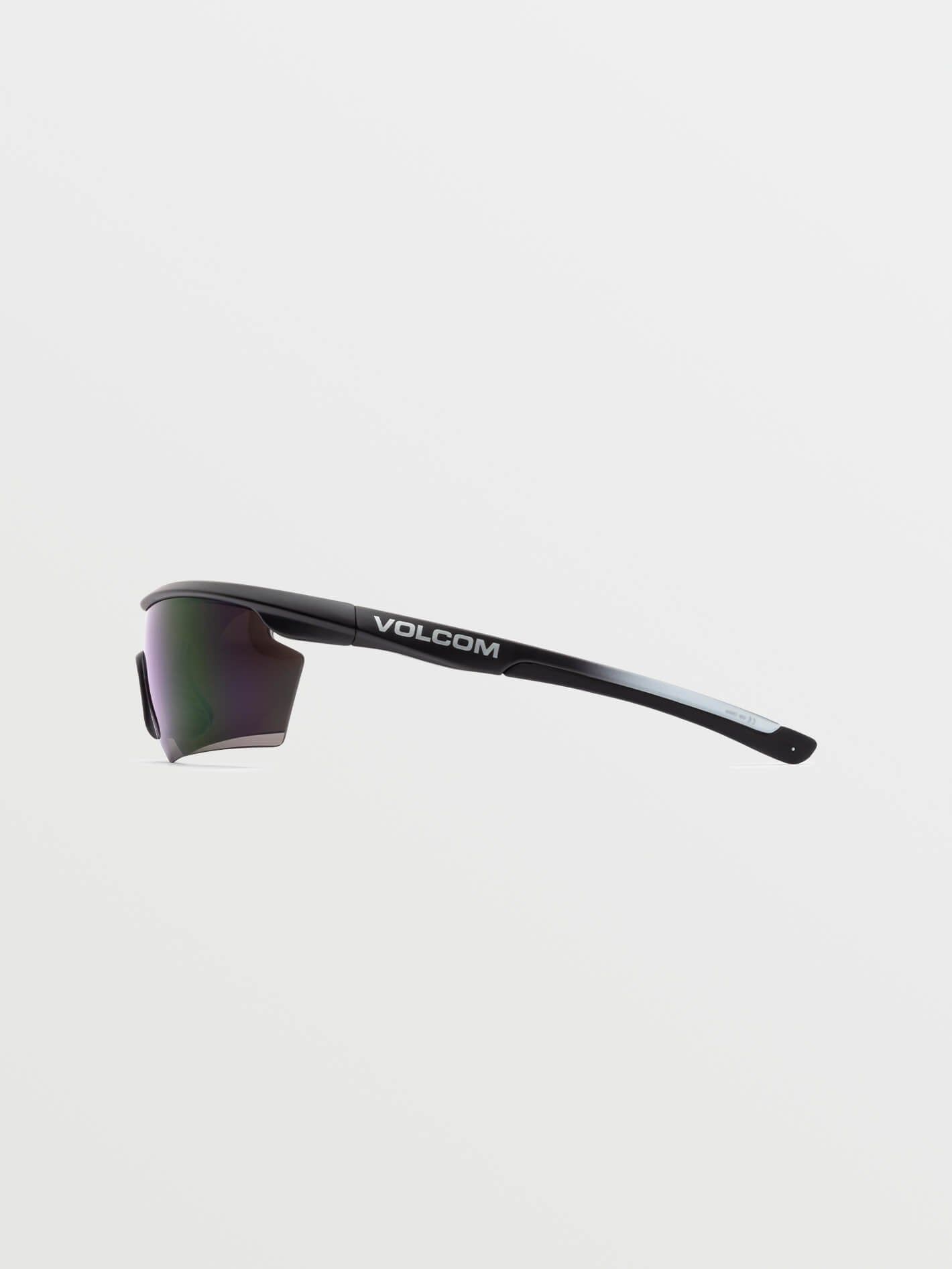 Download Sunglasses - Matte Black Clear Fade/Gray Blue Mirror sold by Volcom product image thumbnail 3
