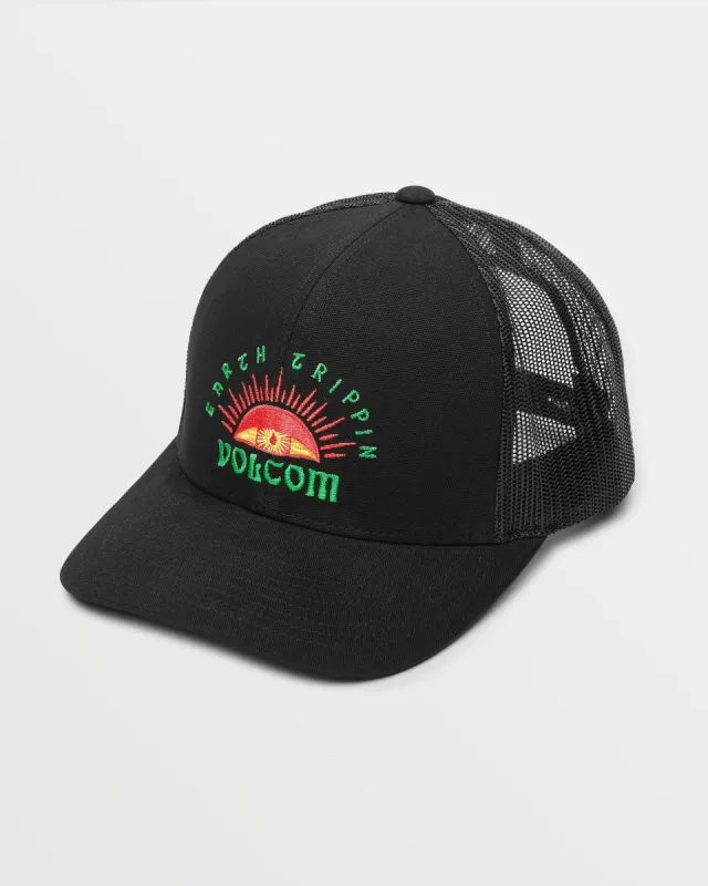 Sunset Tripper Trucker Hat - Black sold by Volcom