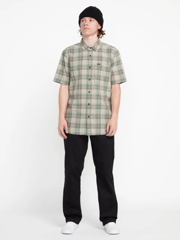 Benson Short Sleeve Shirt - Moonbeam made by Volcom
