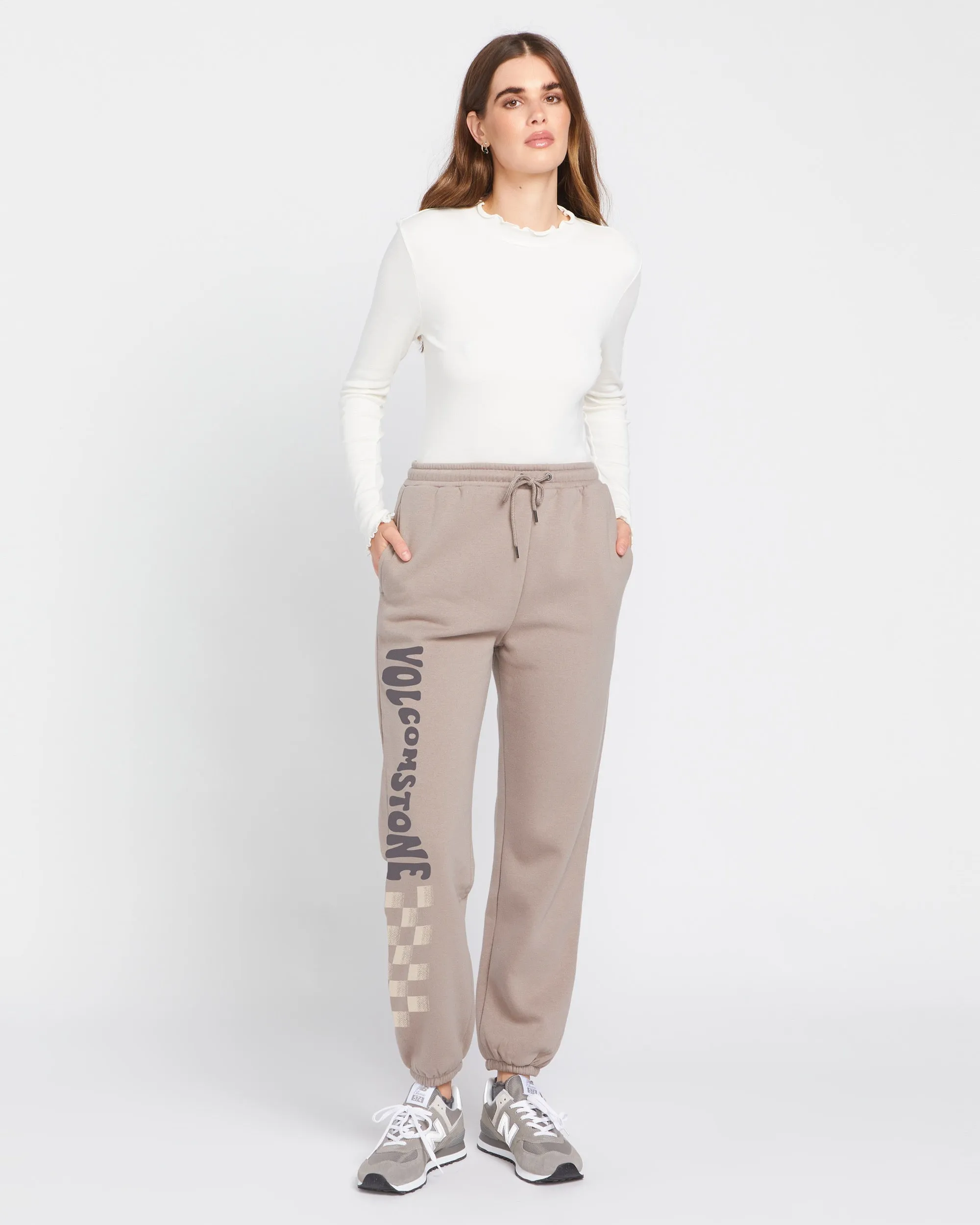 Truly Stoked Pants - Concrete sold by Volcom