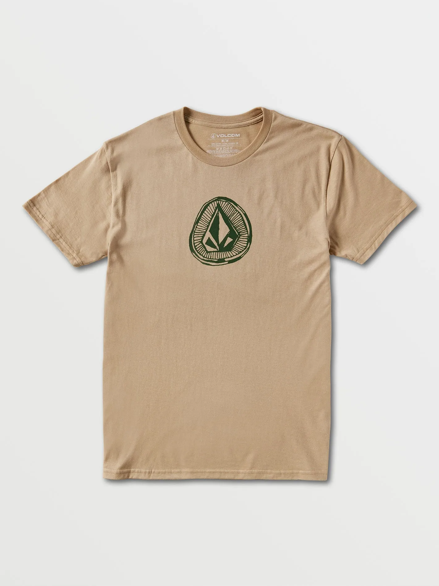 Sub Stone Short Sleeve Tee - Sand Brown sold by Volcom
