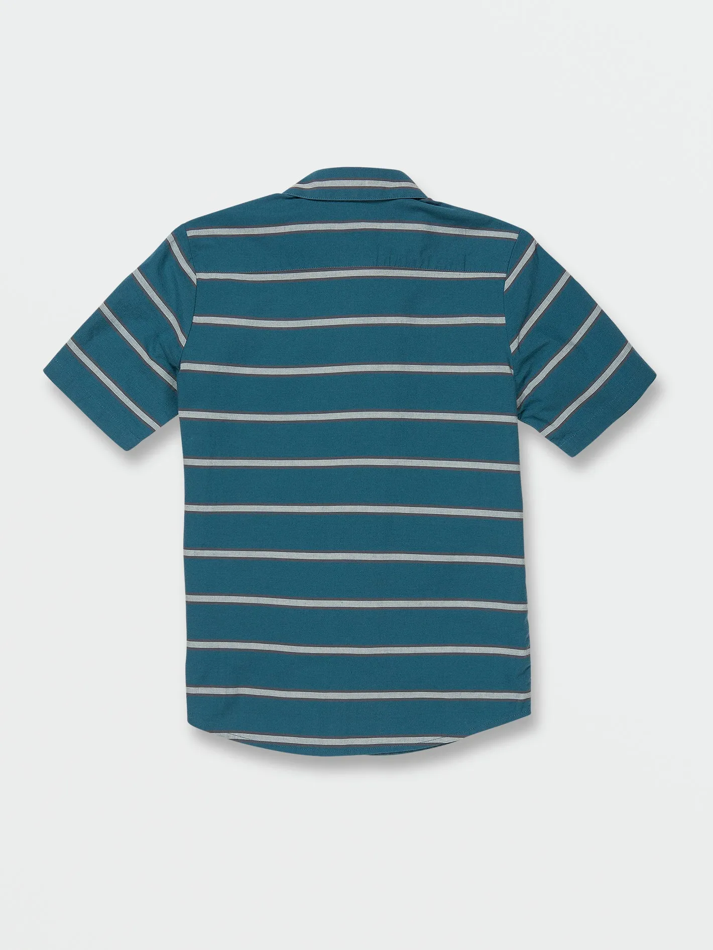 Big Boys Sayzon Stripe Short Sleeve Shirt - Aged Indigo sold by Volcom product image thumbnail 3
