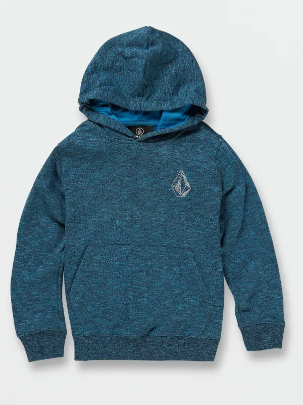 Little Boys Barstone Pullover Hoodie - Blue Drift sold by Volcom