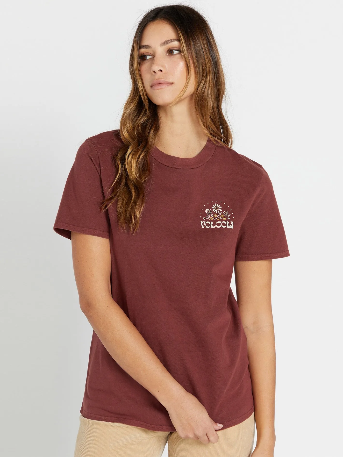 Lock It Up Tee - Cayenne sold by Volcom product image thumbnail 3