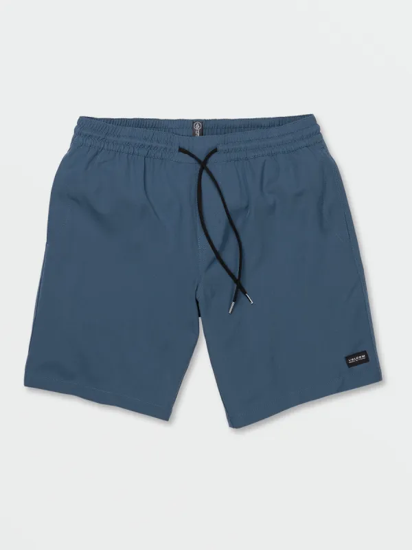 Stones Hybrid Elastic Waist Shorts - Smokey Blue sold by Volcom