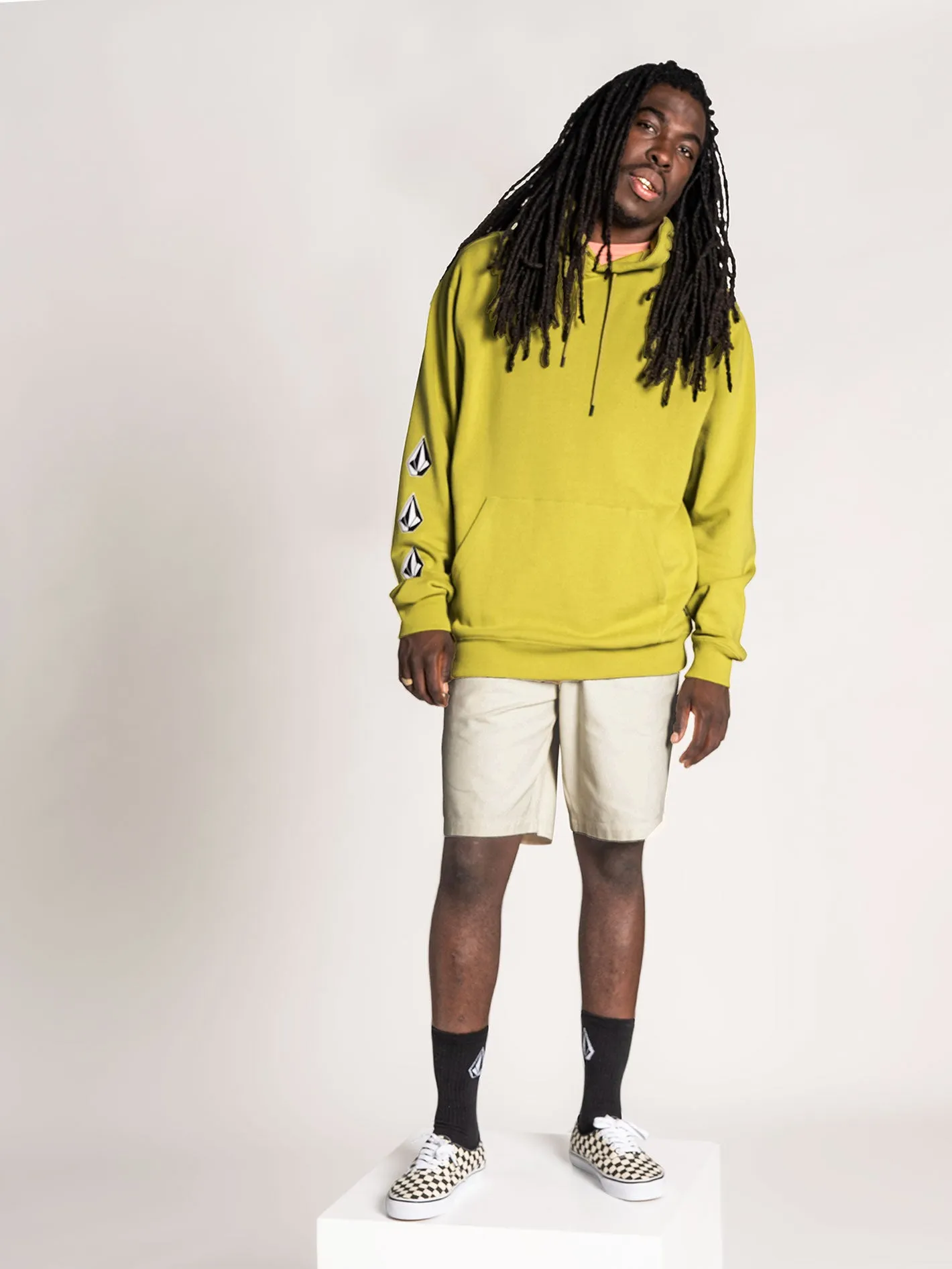 Rainer Elastic Waist Shorts - Whitecap Grey sold by Volcom product image thumbnail 2