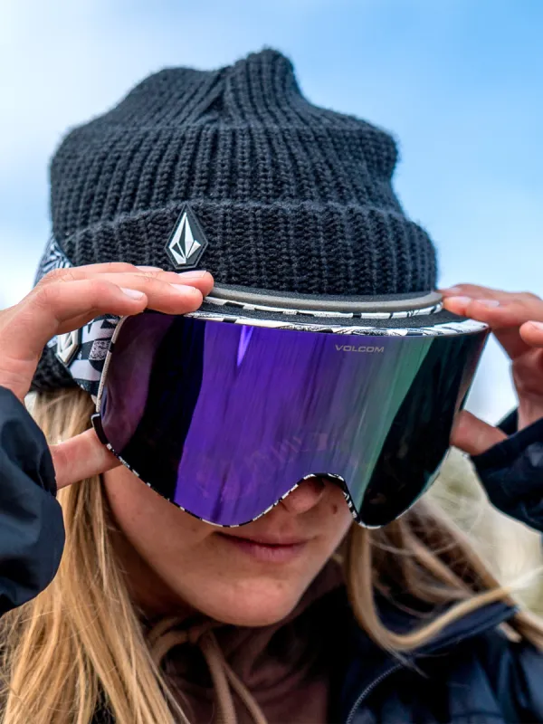 Odyssey Goggle - Op Art / Purple Chrome+BL sold by Volcom
