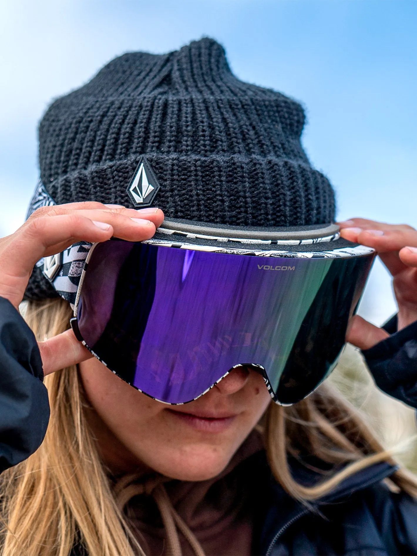 Odyssey Goggle - Op Art / Purple Chrome+BL sold by Volcom
