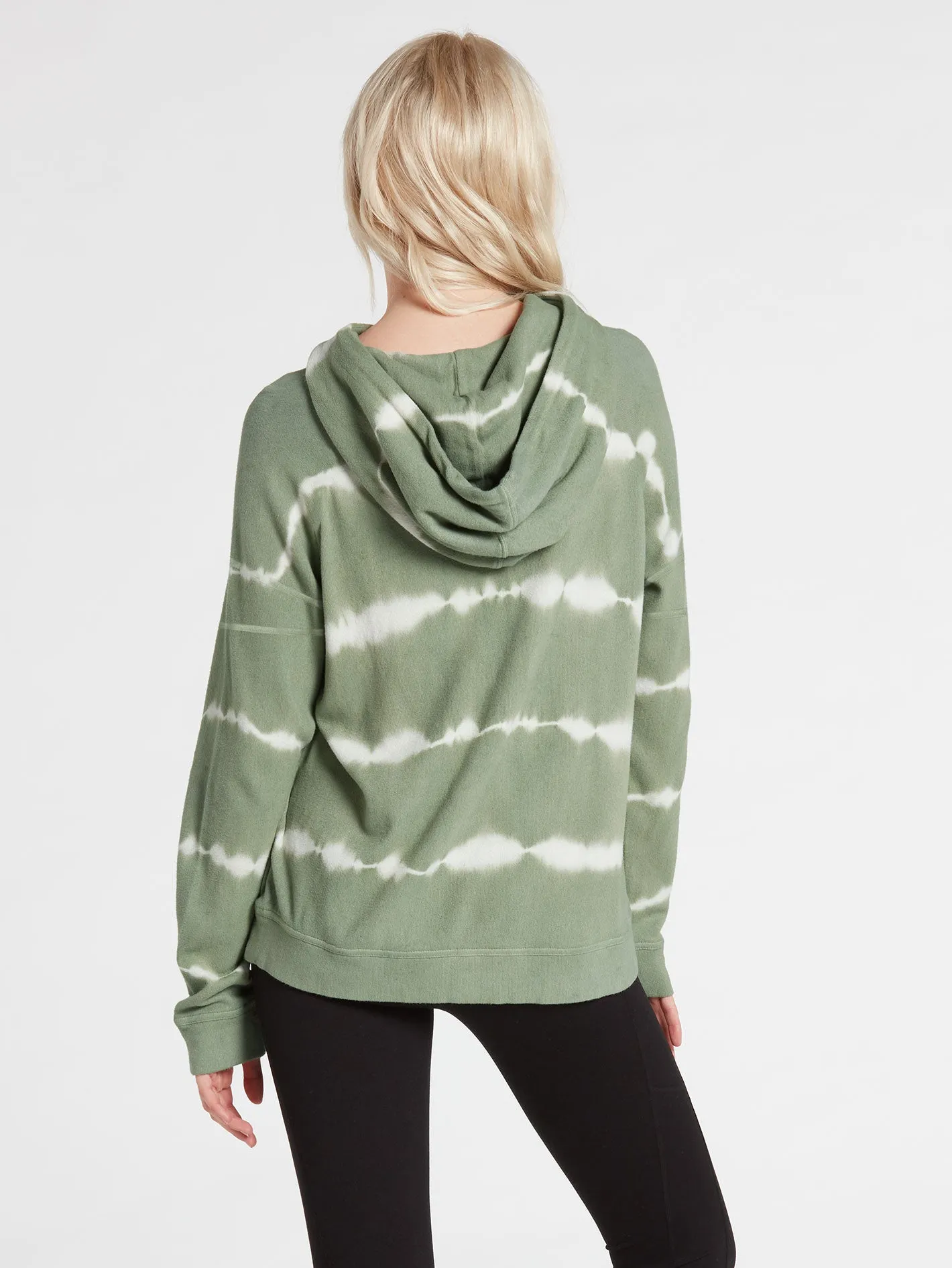 Lived In Lounge Zip Sweatshirt - Light Army sold by Volcom product image thumbnail 2