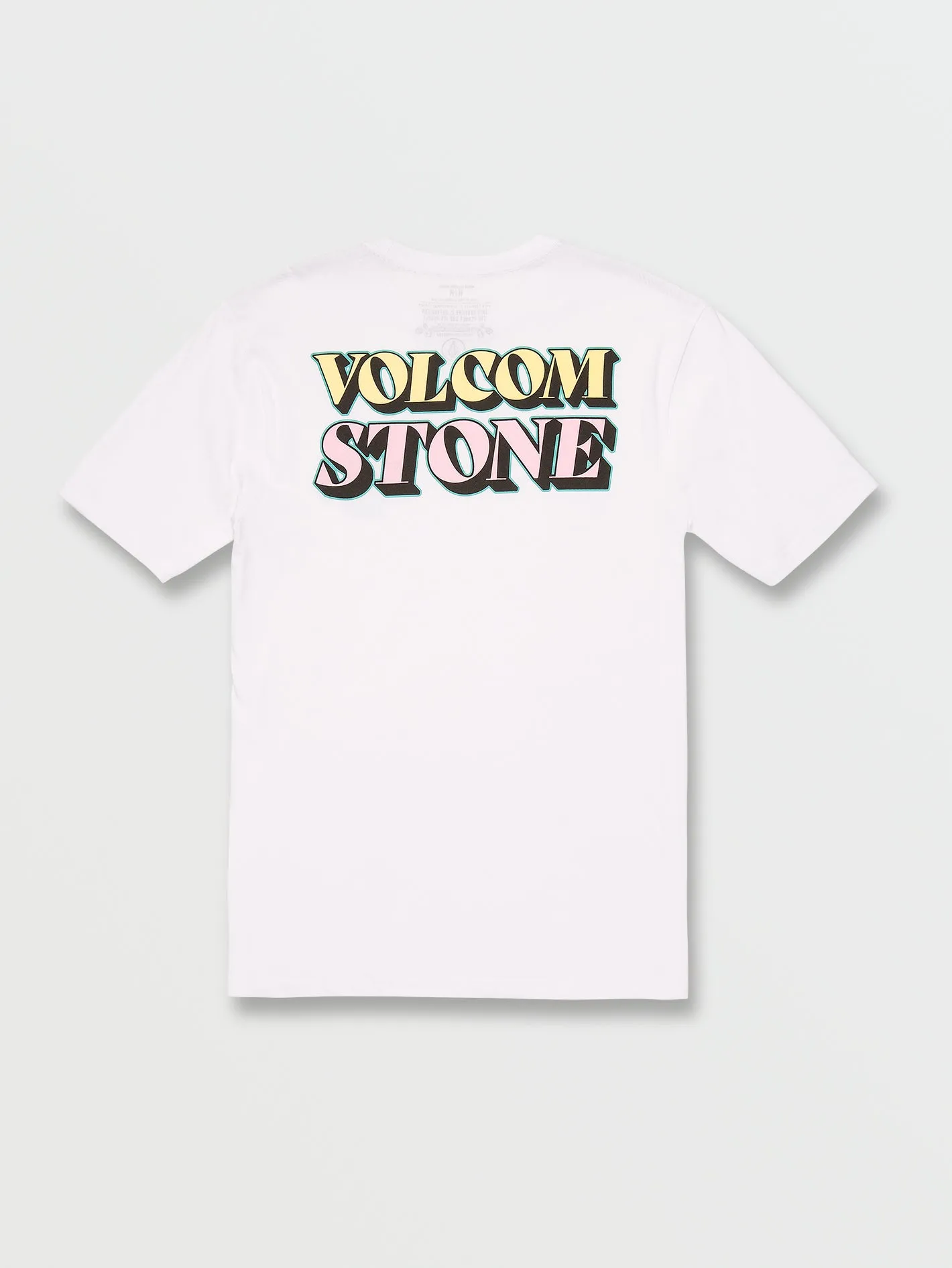 Stript Short Sleeve Tee - White sold by Volcom product image thumbnail 3