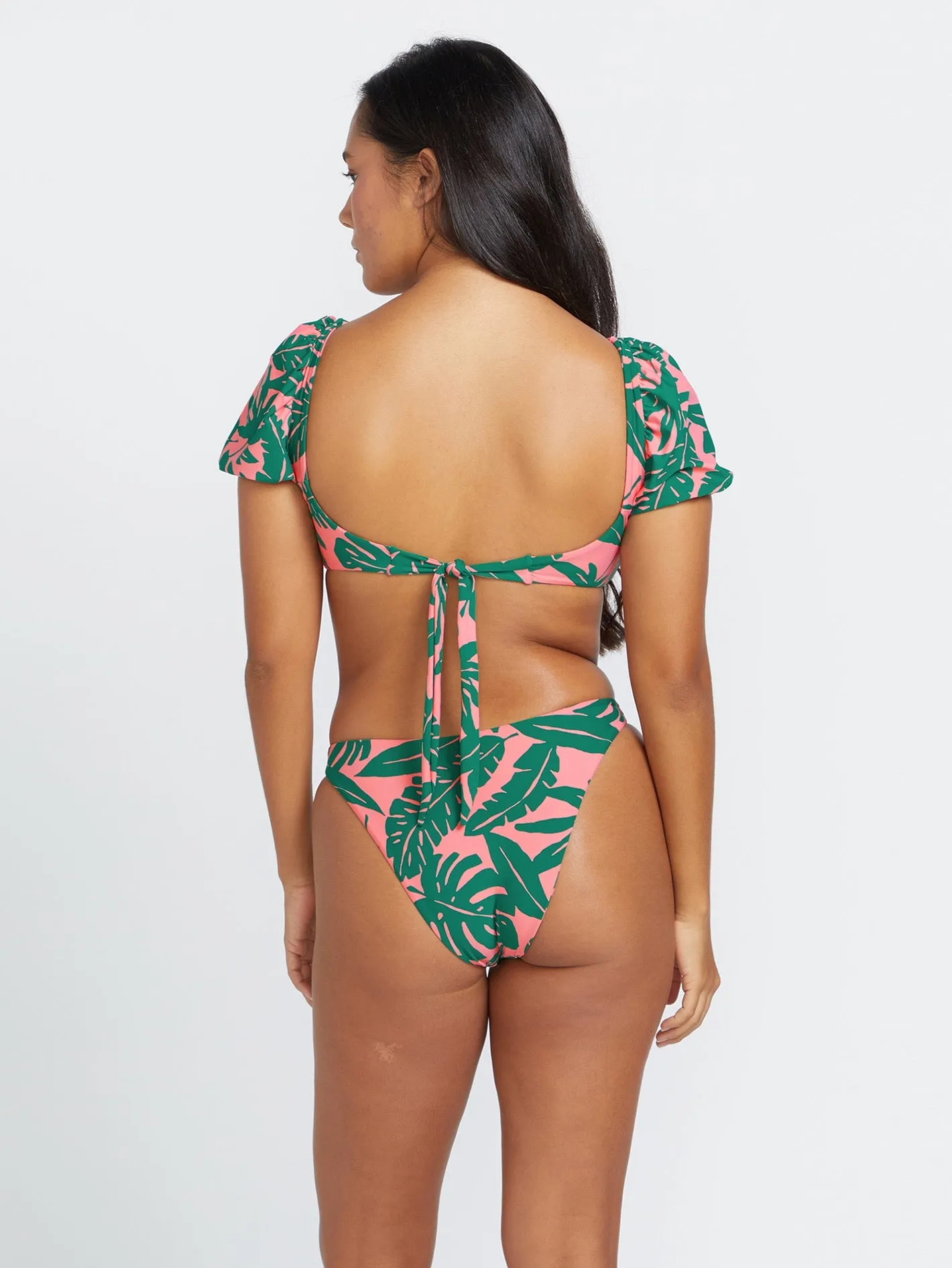 Leaf Ur Life Skimpy Bikini Bottom - Emerald Green sold by Volcom product image thumbnail 5