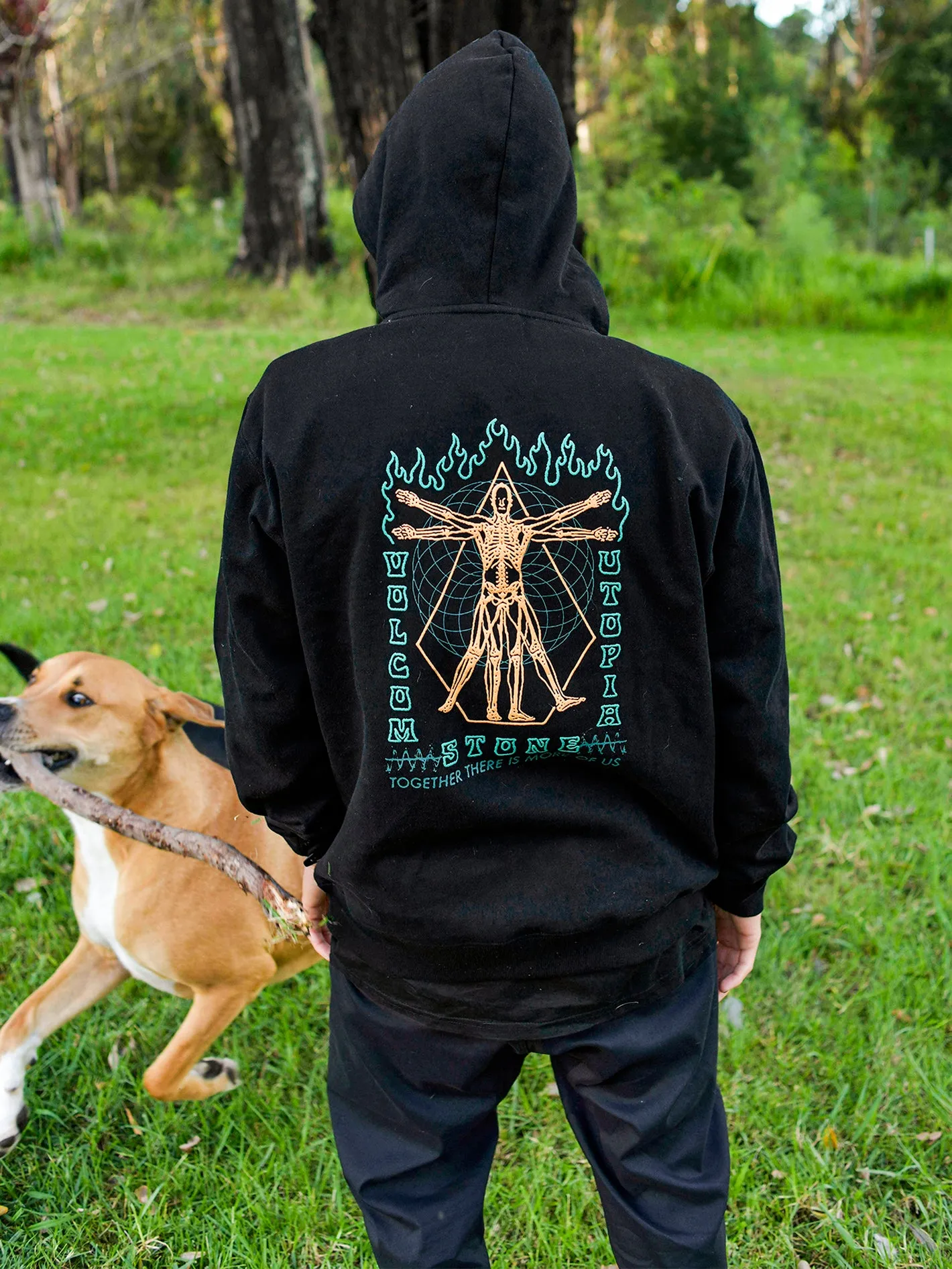 Utopic Hoodie - Black sold by Volcom