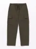 Big Boys March Cargo Elastic Waist Pants - Wren sold by Volcom